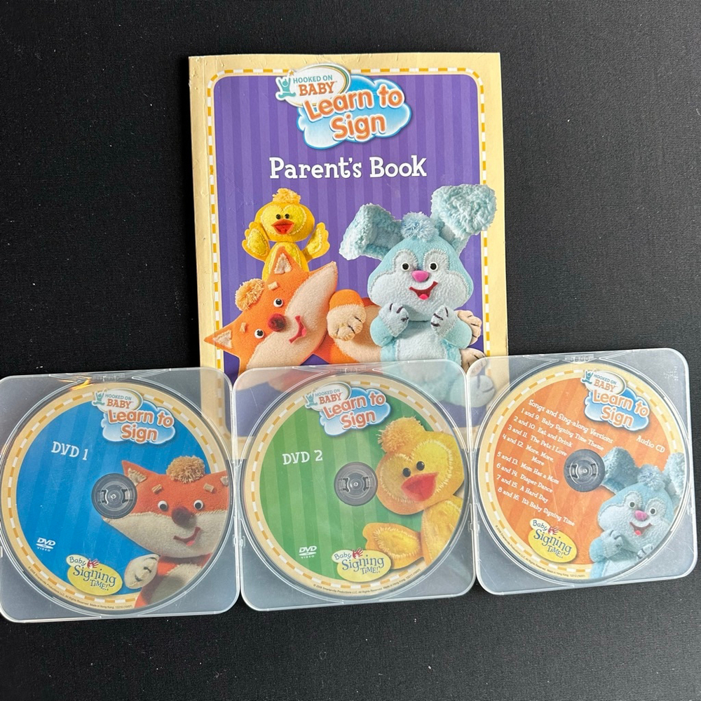 Baby Hooked on Baby Learn to Sign Learning Toys